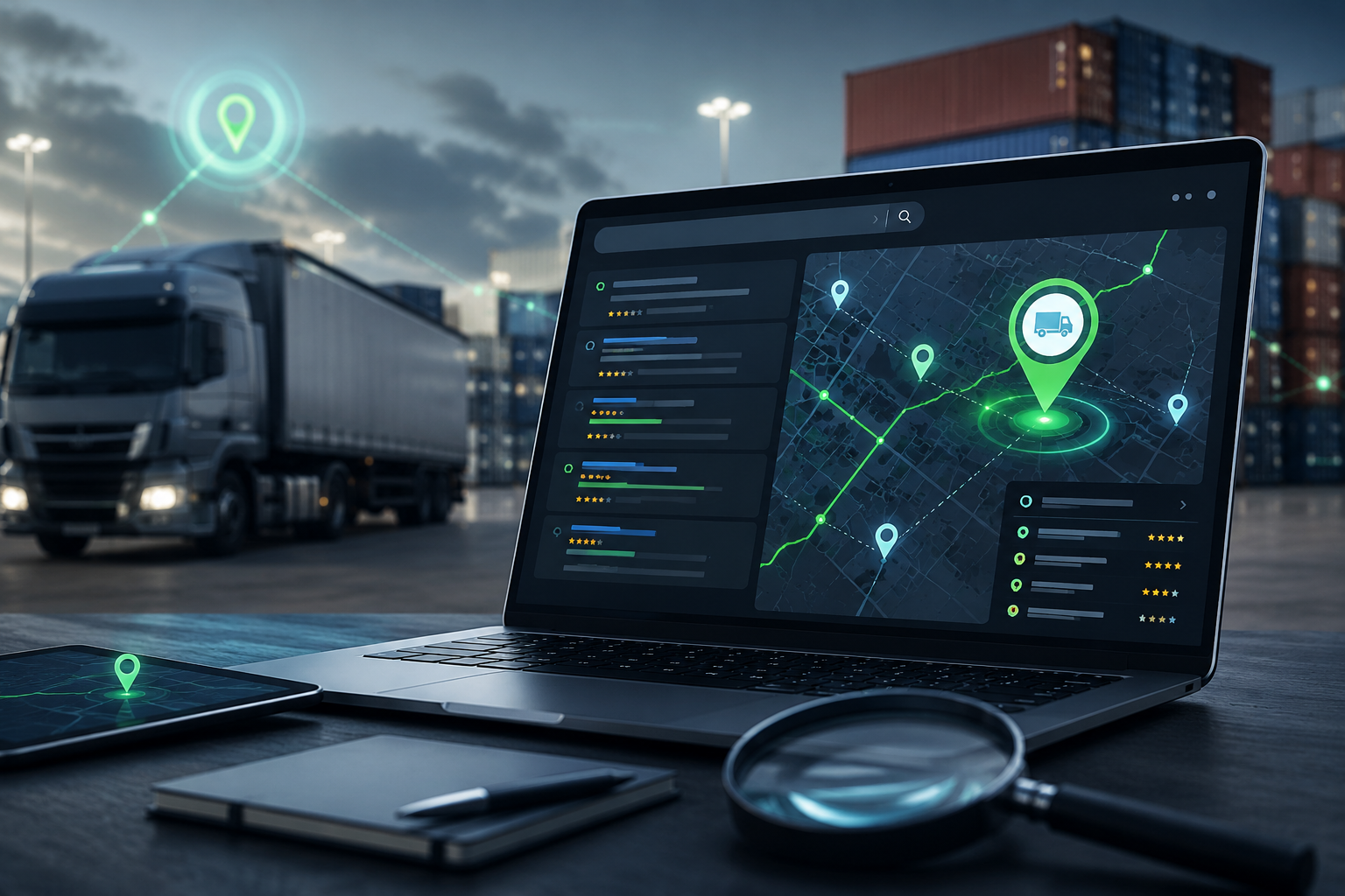 SEO Local para Logística: Como fazer sua transportadora dominar as buscas nas suas rotas e filiais